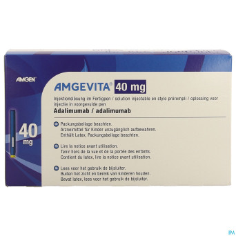 Amgevita 40mg sol inj 50mg/ml stylo preremplie 6