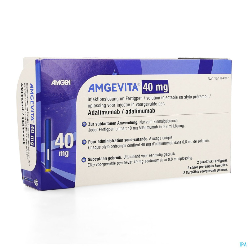 Amgevita 40mg sol inj 50mg/ml stylo prerempli  2