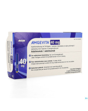 Amgevita 40mg sol inj 50mg/ml stylo prerempli  2