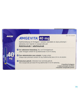 Amgevita 40mg sol inj 50mg/ml stylo prerempli  2