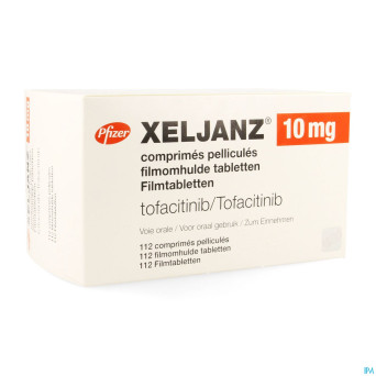 Xeljanz 10mg comp pell 112 x 10mg blister