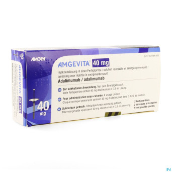 Amgevita 40mg sol inj 50mg/ml ser preremplie 2