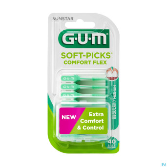 Gum softpicks comfort flex regular    40