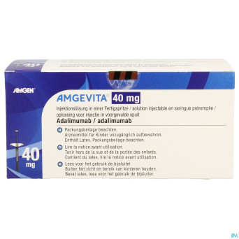 Amgevita 40mg sol inj 50mg/ml ser.preremplie 6