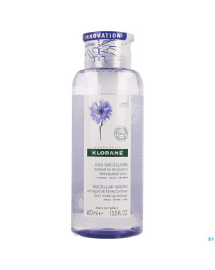Klorane visage bleuet eau micellaire    400ml