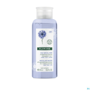 Klorane visage bleuet eau micellaire    400ml