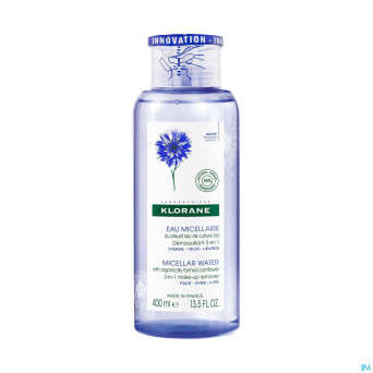 Klorane visage bleuet eau micellaire    400ml