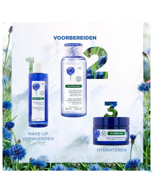 Klorane visage bleuet eau micellaire    400ml