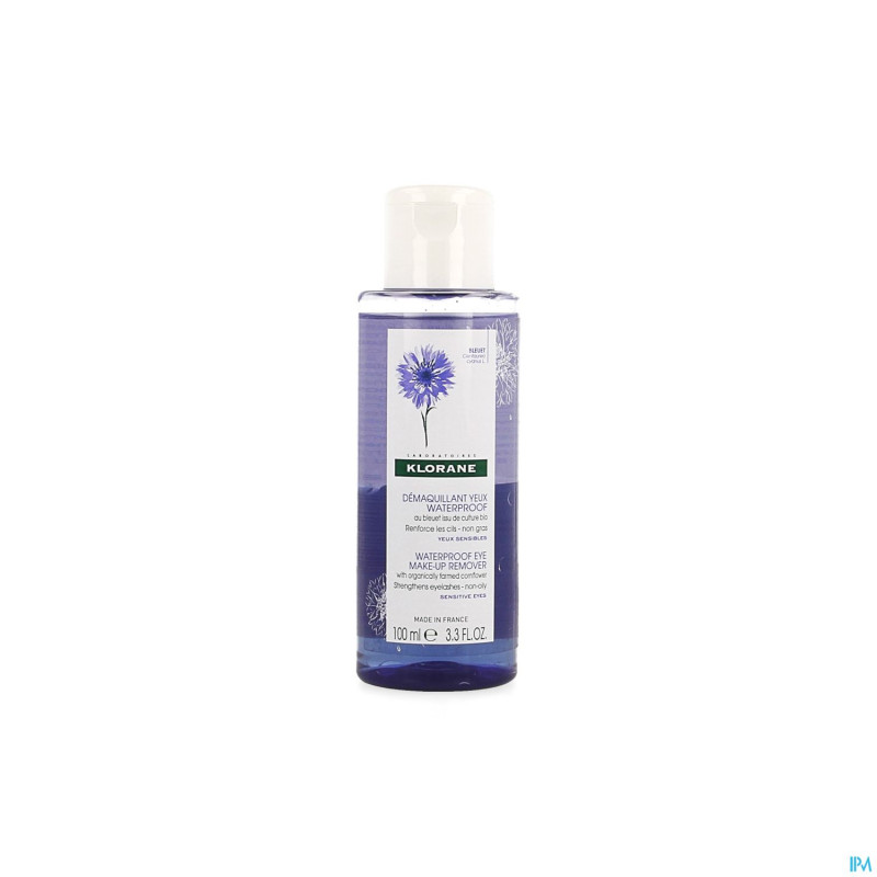 Klorane visage bleuet demaquillant wtp fl 100ml