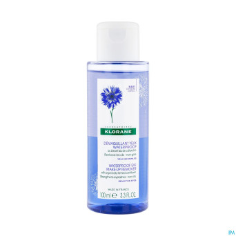 Klorane visage bleuet demaquillant wtp fl 100ml