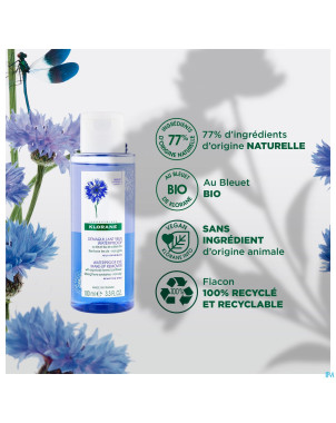 Klorane visage bleuet demaquillant wtp fl 100ml