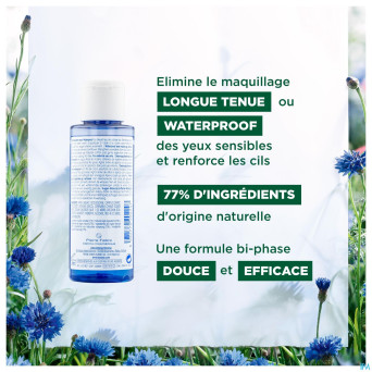 Klorane visage bleuet demaquillant wtp fl 100ml