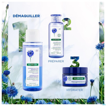 Klorane visage bleuet demaquillant wtp fl 100ml