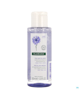 Klorane visage bleuet eau micellaire    100ml