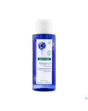 Klorane visage bleuet demaquillant yeux    100ml