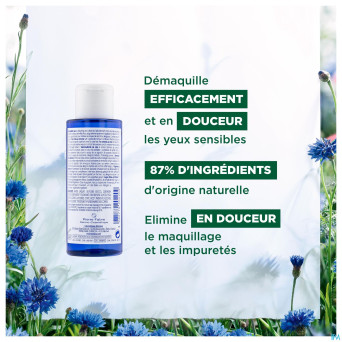 Klorane visage bleuet demaquillant yeux    100ml