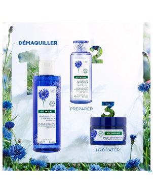 Klorane visage bleuet demaquillant yeux    100ml