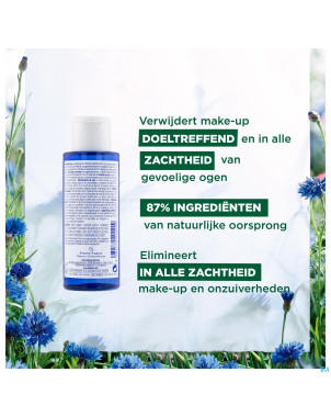 Klorane visage bleuet demaquillant yeux    100ml