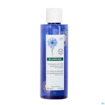 Klorane visage bleuet demaquillant yeux    200ml