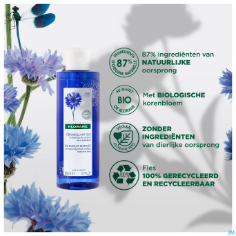 Klorane visage bleuet demaquillant yeux    200ml