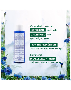 Klorane visage bleuet demaquillant yeux    200ml