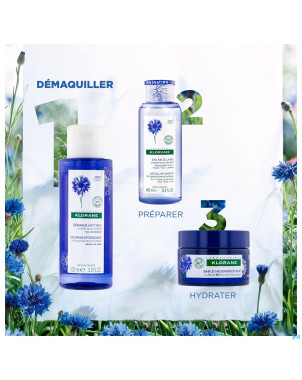 Klorane visage bleuet demaquillant yeux    200ml