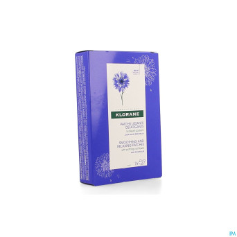 Klorane visage bleuet patchs lissants defat.sach.7