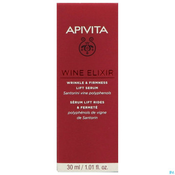 Apivita wine elixir serum visage a/rides rep. 30ml