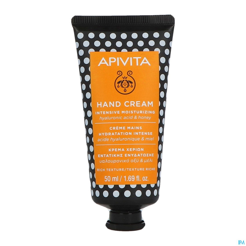 Apivita hand care cr mains hydratant miel 50ml