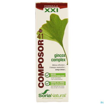 Soria composor n41 gincox xxi  50ml