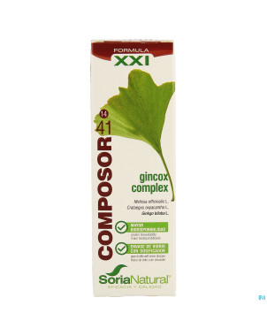 Soria composor n41 gincox xxi  50ml