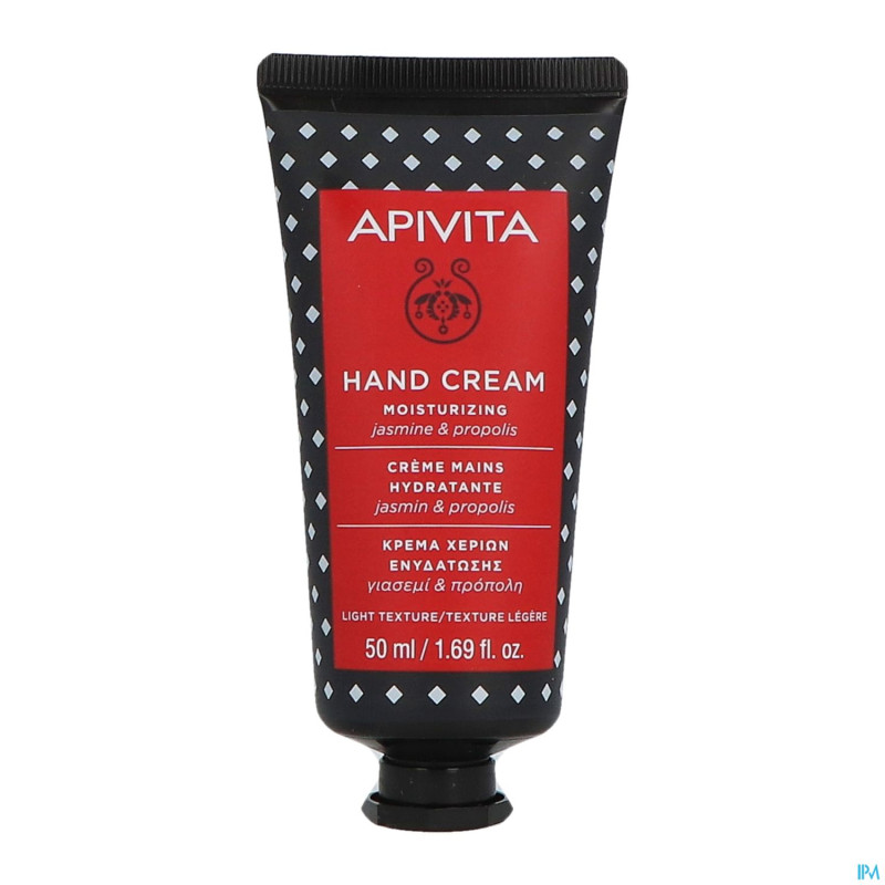 Apivita hand care cr mains hydratant jasmin 50ml