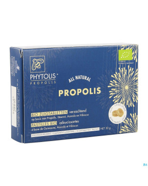 Phytolis propolis past sucer bio    3x10 revogan