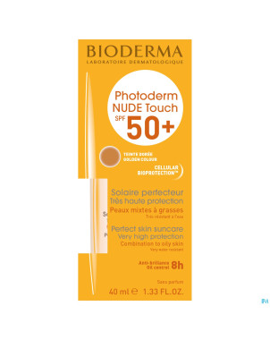 Bioderma photoderm nude touch spf50+ doree    40ml