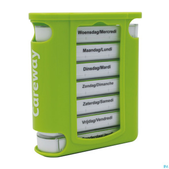 Careway pilbox 7 days boite rigide