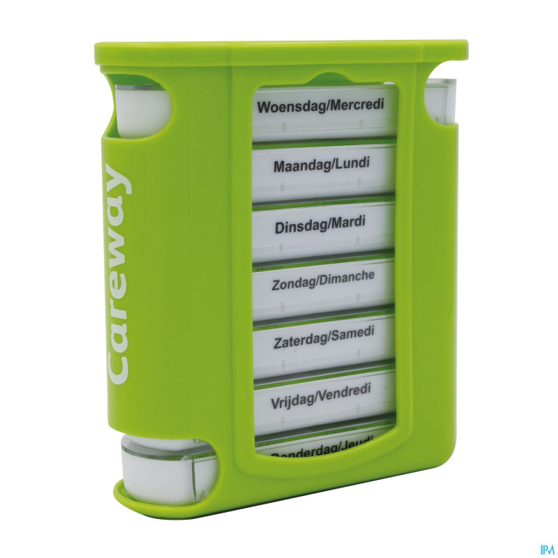 Careway pilbox 7 days boite rigide