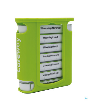 Careway pilbox 7 days boite rigide