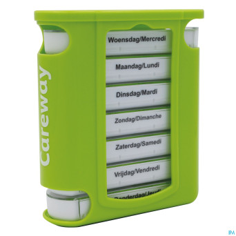 Careway pilbox 7 days boite rigide