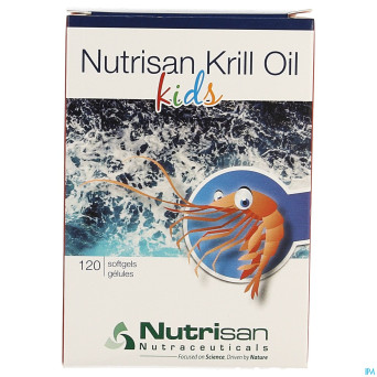 Nutrisan krill oil kids softgel 120