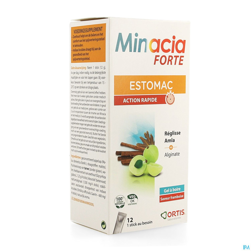 Ortis minacia forte stick gel    12