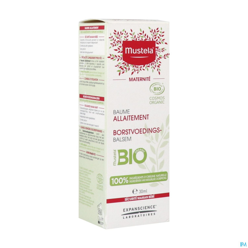 Mustela mat baume allaitement  30ml