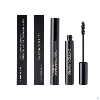 Korres km mascara drama volume 01 black    11ml