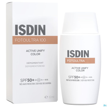 Isdin fotoultra active unify color ip50+    50ml