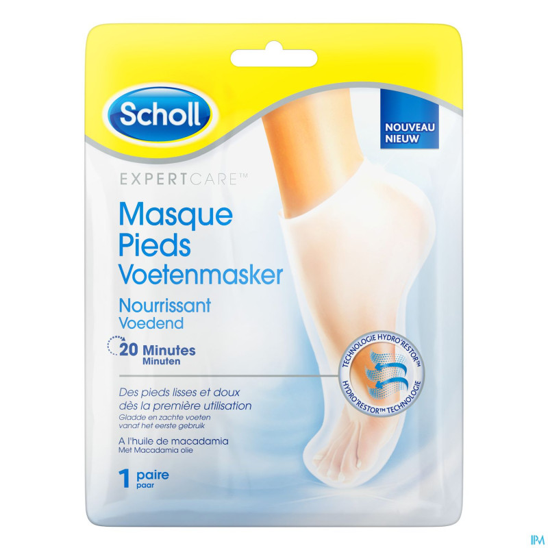 Scholl expertcare masque pieds nourrissant    30ml