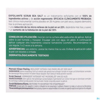 Somatoline cosm. gommage exfoliant sel marin  350g