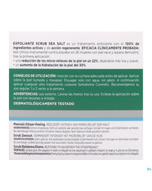 Somatoline cosm. gommage exfoliant sel marin  350g