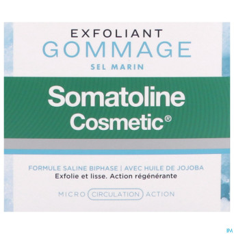 Somatoline cosm. gommage exfoliant sel marin  350g
