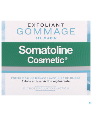 Somatoline cosm. gommage exfoliant sel marin  350g