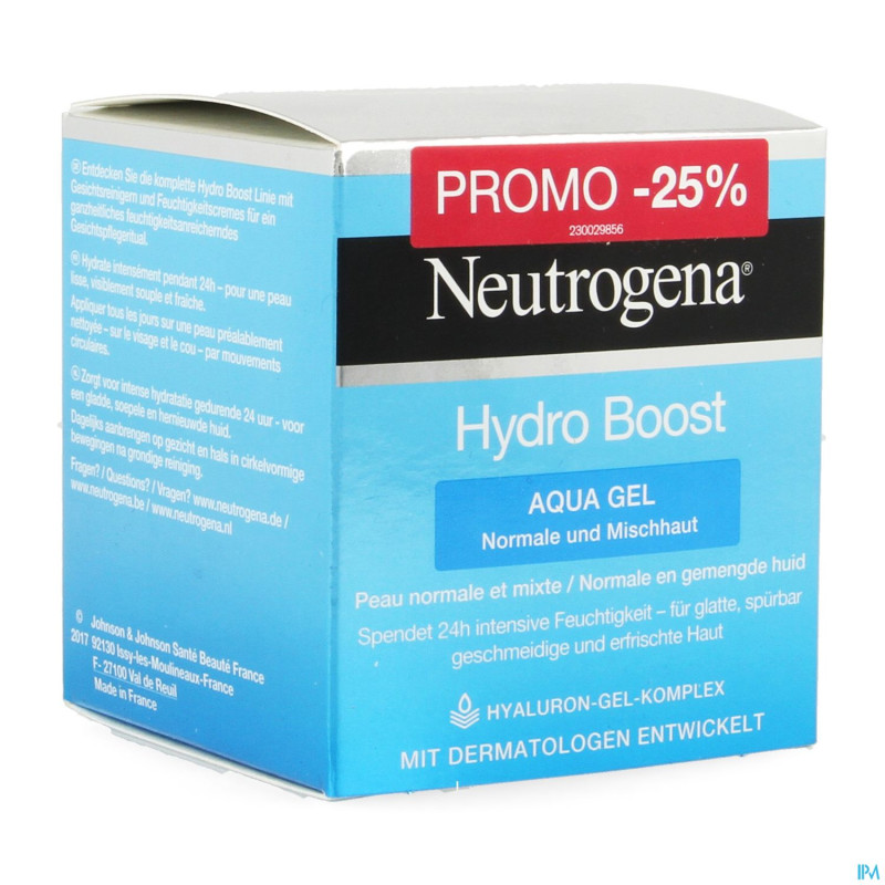 Neutrogena hydro boost gelee aqua    50ml promo