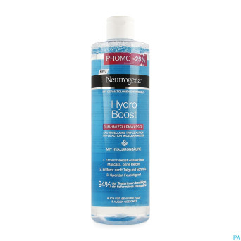 Neutrogena hydro boost eau micellaire  400ml promo
